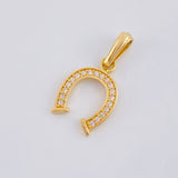 Dije Herradura 1 g / 3/4 in Oro Amarillo 18K