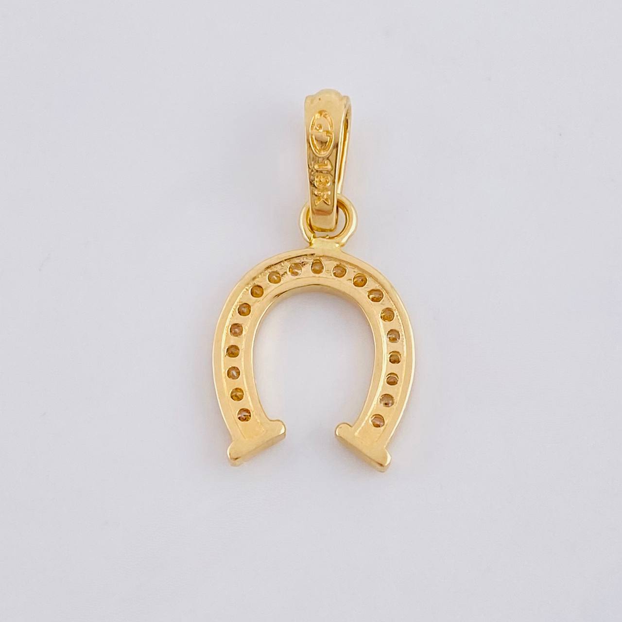 Dije Herradura 0.95 g / 3/4 in Oro Amarillo 18K