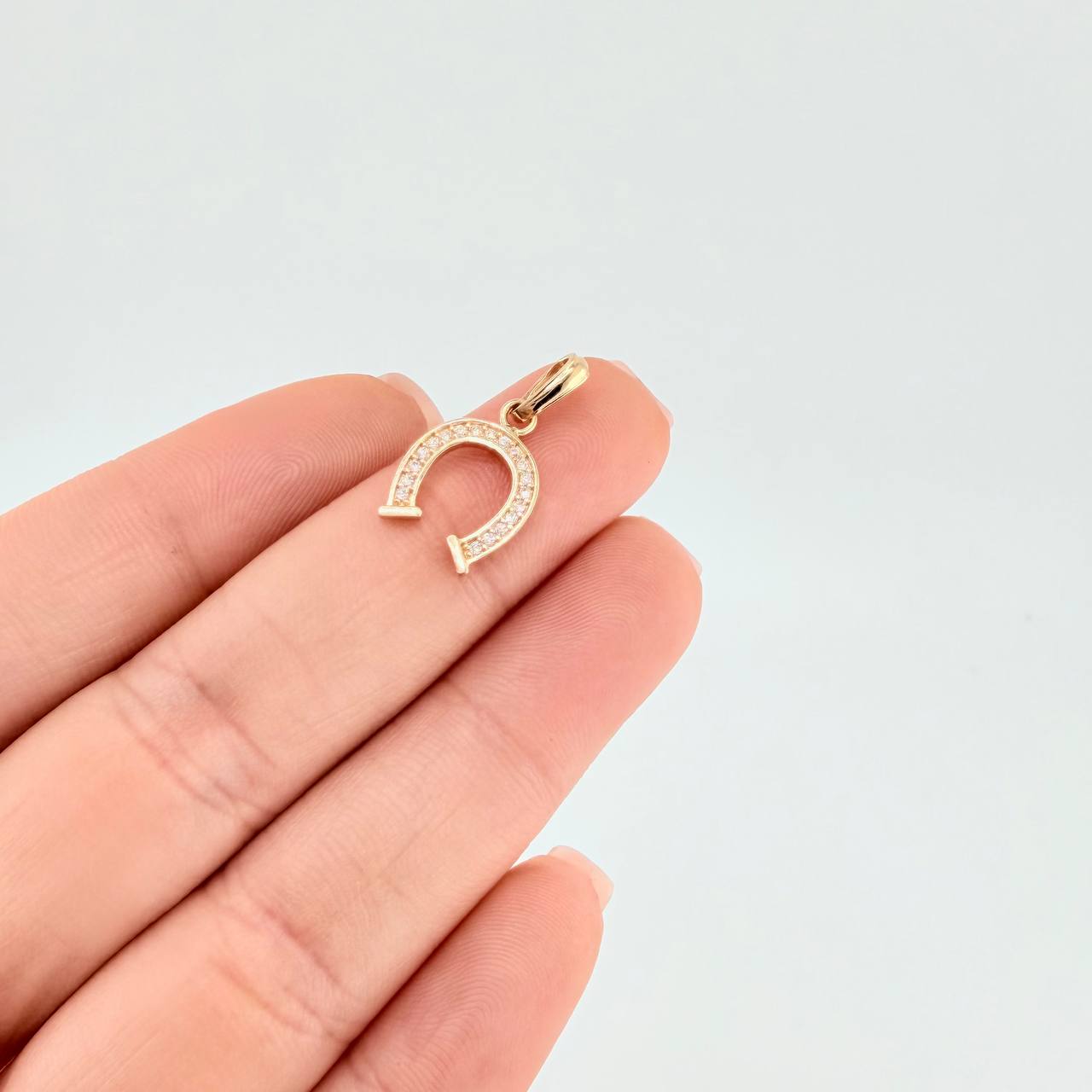Dije Herradura 0.95 g / 3/4 in Oro Amarillo 18K