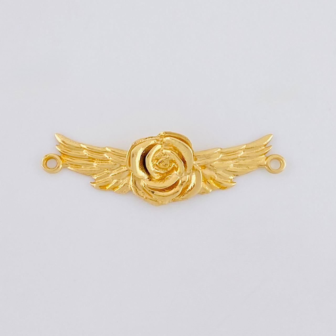 Herraje Rosa Angelical 1.5 g / 1 in Oro Amarillo 18K
