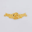 Herraje Rosa Angelical 1.5 g / 1 in Oro Amarillo 18K