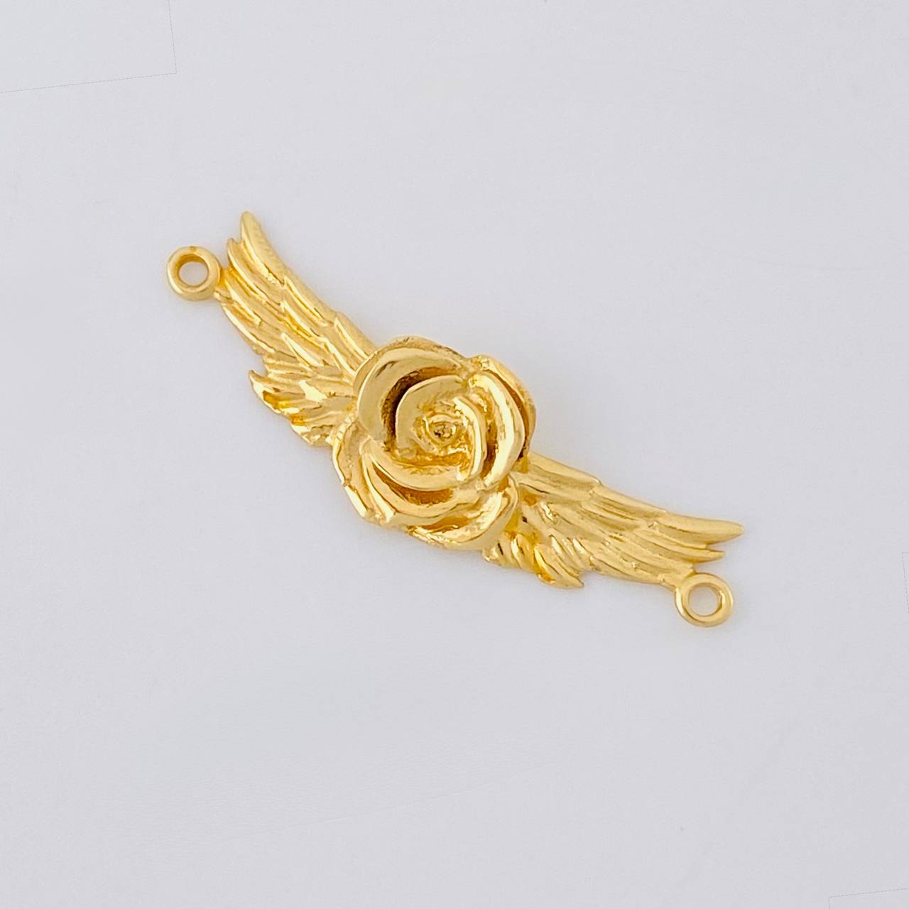 Herraje Rosa Angelical 1.5 g / 1 in Oro Amarillo 18K