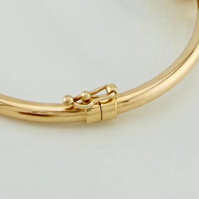 Pulso Aro Nudo 8.3gr / 7 1/4 in / 2.7mm Oro Amarillo +4 18K $