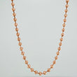 Cadena Militar 23gr / 27 1/2 in / 4mm Oro Rosa 18K $
