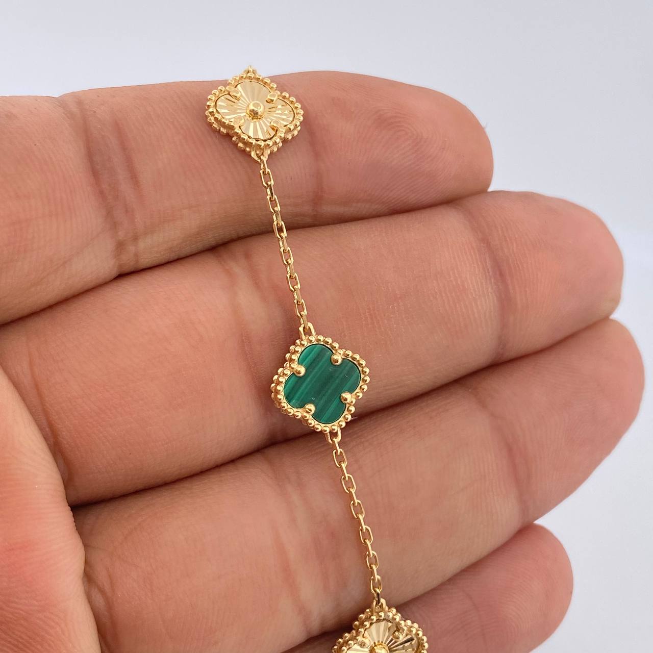 Espiga Bracelet 5.55gr / 19cm / +3 18K Gold &