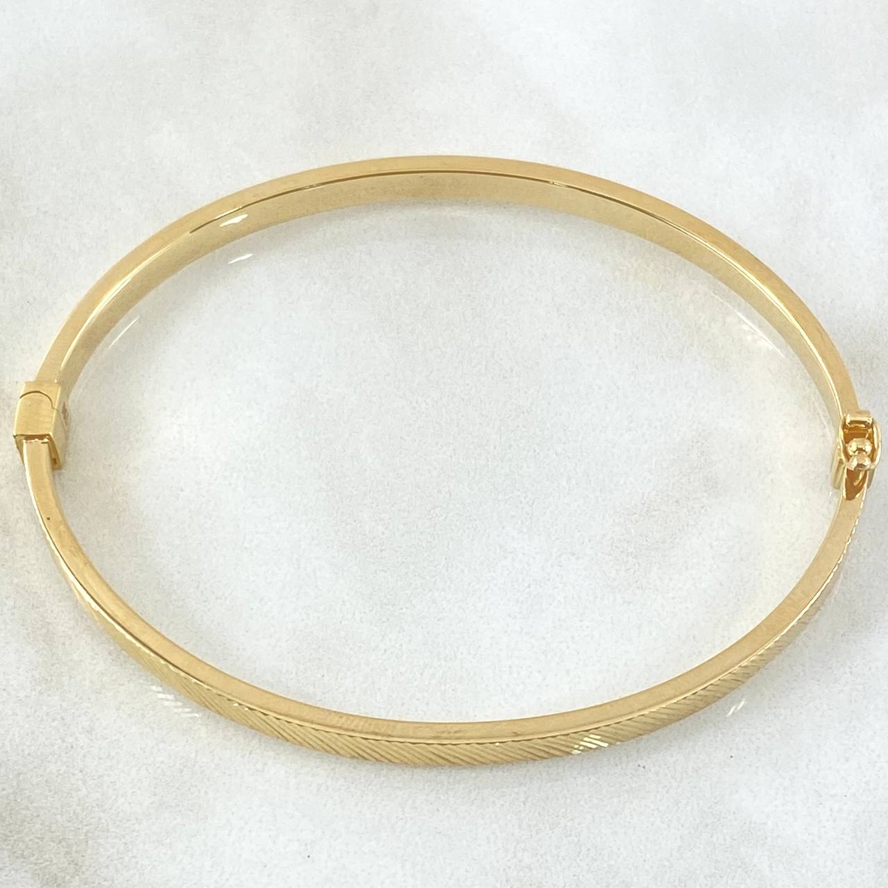 Bracelet Hoop 6.45gr / 17cm / +4 18K Gold *