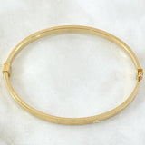 Bracelet Hoop 6.45gr / 17cm / +4 18K Gold *