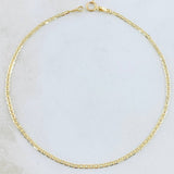 Flat Mariner Bracelet 0.9gr / 8.3in / 18K Gold +3 ©