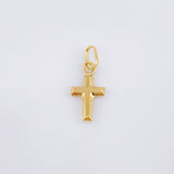 Dije Cruz 0.15gr / 1/2 in / Oro Amarillo 18K ©