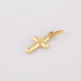 Dije Cruz 0.15gr / 1/2 in / Oro Amarillo 18K ©