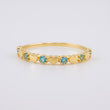 Anillo Corazón Destello 1.3g / T5 3/4 Oro Amarillo 18K