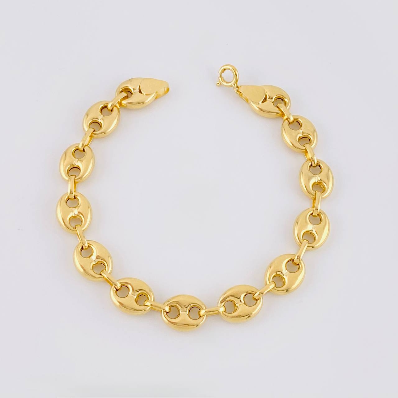 Bracelet GC 7.2g / 7 1/4 in / 9mm Yellow Gold 18K