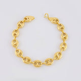 Bracelet GC 7.2g / 7 1/4 in / 9mm Yellow Gold 18K
