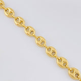 Bracelet GC 7.2g / 7 1/4 in / 9mm Yellow Gold 18K