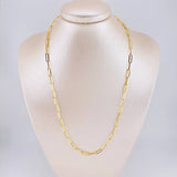 Paperclip Chain 4.1g / 20 in / 3.3mm Yellow Gold 18K