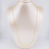 Cadena Veneciana 3.2g / 24 in / 0.8mm Oro Amarillo 18K