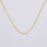 Cadena Veneciana 1.35g / 50cm / 0.6mm Oro Amarillo 18K