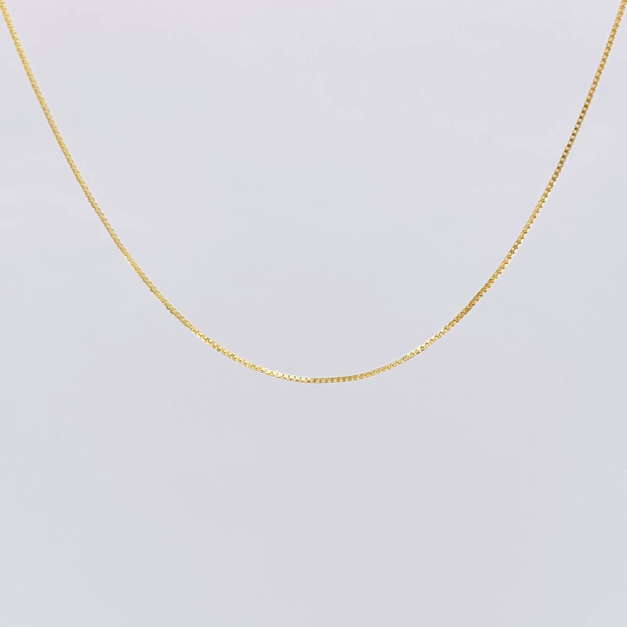 Cadena Veneciana 1.35g / 50cm / 0.6mm Oro Amarillo 18K
