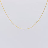 Cadena Veneciana 1.35g / 50cm / 0.6mm Oro Amarillo 18K
