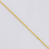 Cadena Veneciana 1.35g / 50cm / 0.6mm Oro Amarillo 18K