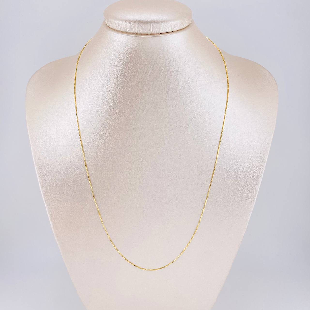 Cadena Veneciana 1.35g / 50cm / 0.6mm Oro Amarillo 18K