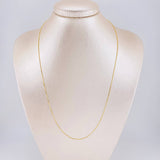 Cadena Veneciana 1.35g / 50cm / 0.6mm Oro Amarillo 18K