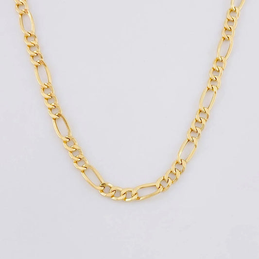 Figaro Chain 5.65g / 20 in / 4.55mm 18K Yellow Gold