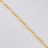 Cadena Figaro 3.6g / 20 in / 3.5mm Oro Amarillo 18K