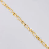 Cadena Figaro 5.6g / 20 in / 4.55mm Oro Amarillo 18K