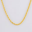 Cadena Lazo 2.15g / 24 in / 1.6mm Oro Amarillo 18K