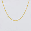 Cadena Lazo 3.65g / 20 in / 2.1mm Oro Amarillo 18K