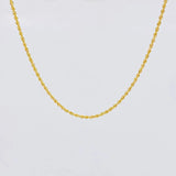 Cadena Lazo 3.65g / 20 in / 2.1mm Oro Amarillo 18K