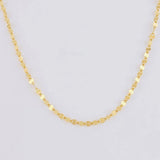 Flor Espejo Chain 1g / 22 in / 1.2mm Yellow Gold 18K