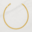 Pulso Cubano 2.5g / 7 3/4 in / 3.2mm Oro Amarillo 18K