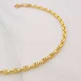 Pulso Escalera Volga 1.95g / 7 3/4 in / 2.9mm Oro Amarillo 18K