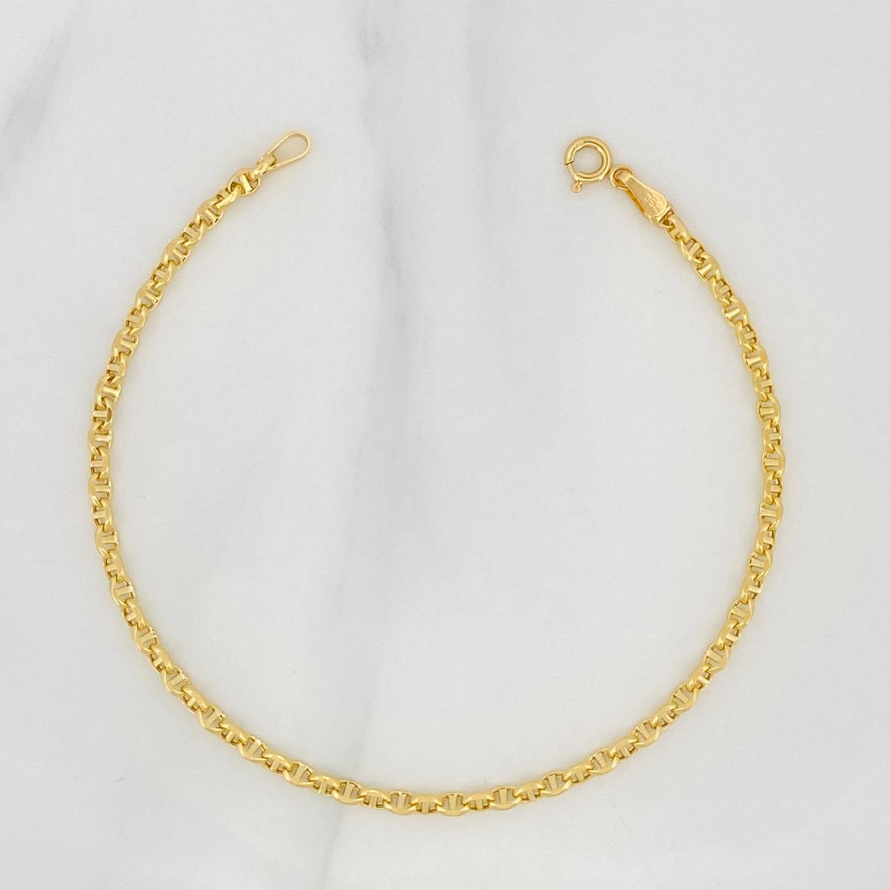 Pulso Escalera Volga 1.95g / 7 3/4 in / 2.9mm Oro Amarillo 18K