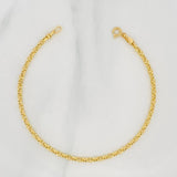 Pulso Escalera Volga 1.95g / 7 3/4 in / 2.9mm Oro Amarillo 18K