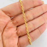 Pulso Escalera Volga 1.95g / 7 3/4 in / 2.9mm Oro Amarillo 18K