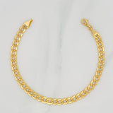 Pulso Cubano 5.25g / 7 3/4 in / 5.2mm Oro Amarillo 18K