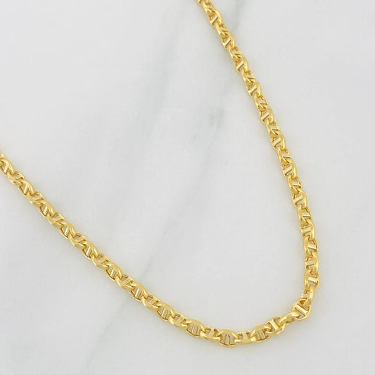 Cadena Escalera Volga 5.3g / 24 in / 2.9mm Oro Amarillo 18K