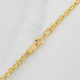 Cadena Escalera Volga 5.3g / 24 in / 2.9mm Oro Amarillo 18K