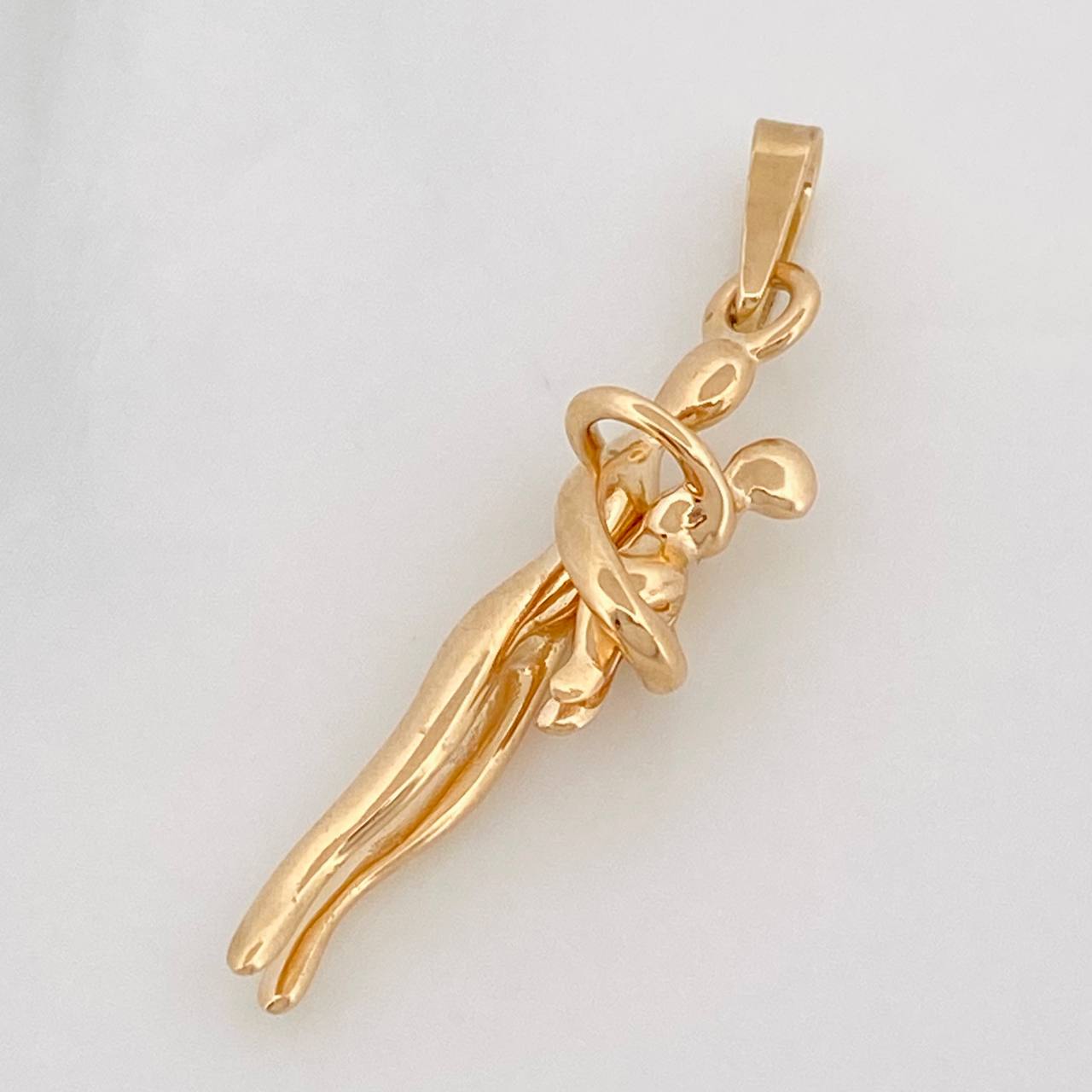 Dije Mamá E Hijo 3.3g / 1 1/4 in Oro Amarillo 18K