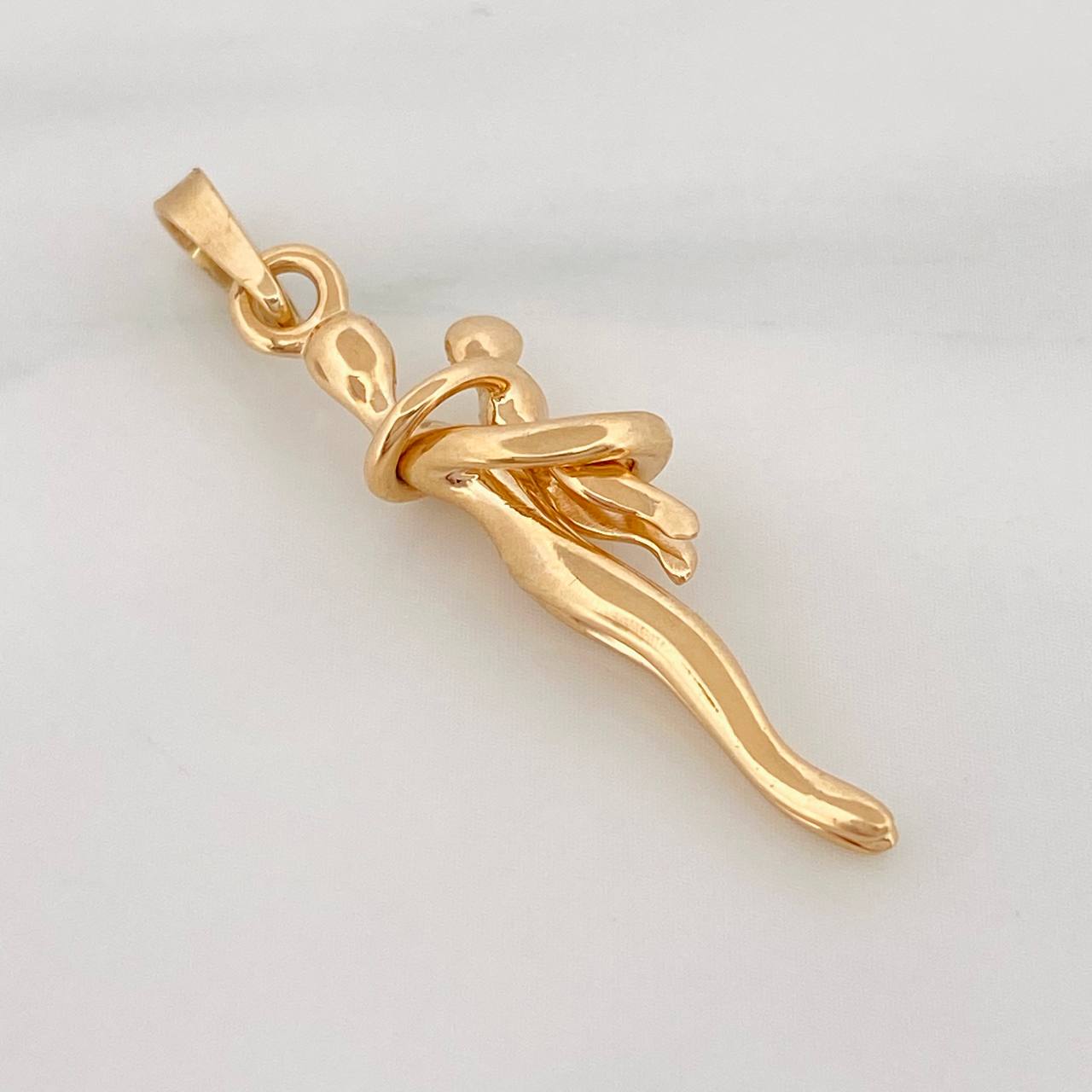 Dije Mamá E Hijo 3.3g / 1 1/4 in Oro Amarillo 18K