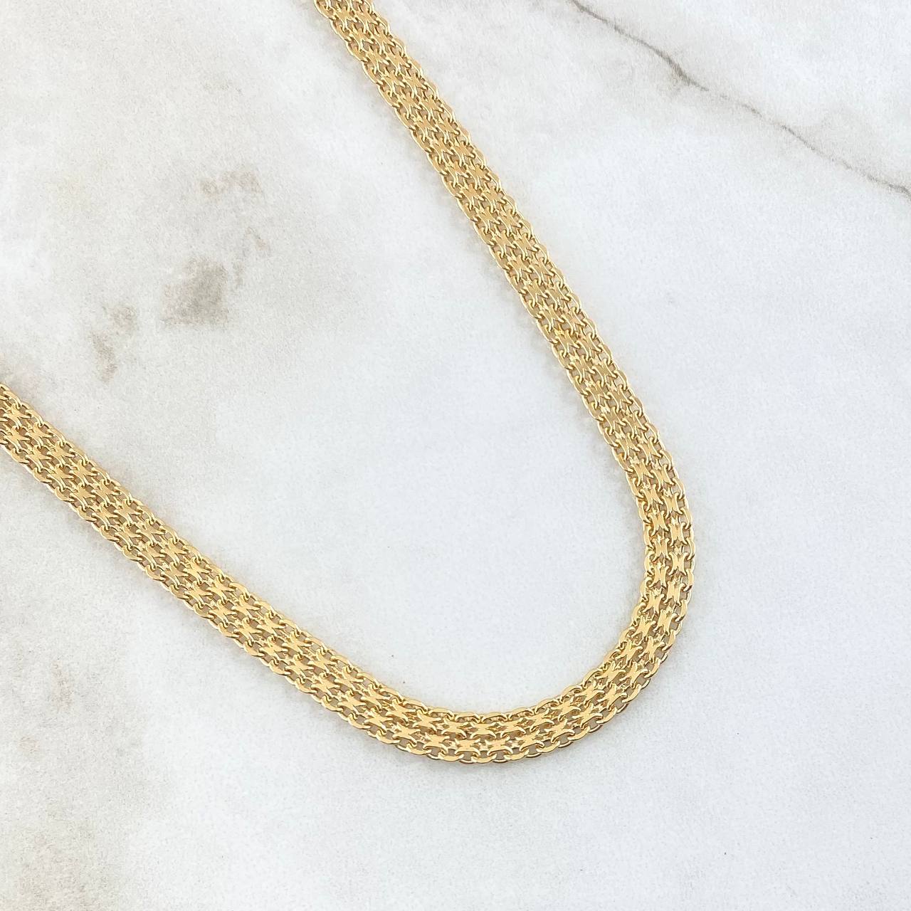 Cadena China 10.75gr / 50cm / 5.7mm Oro Amarillo +0 18K ©