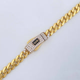 Cadena Cubana Monaco 18.3gr / 23 1/2 in / Oro Amarillo +4 18K !