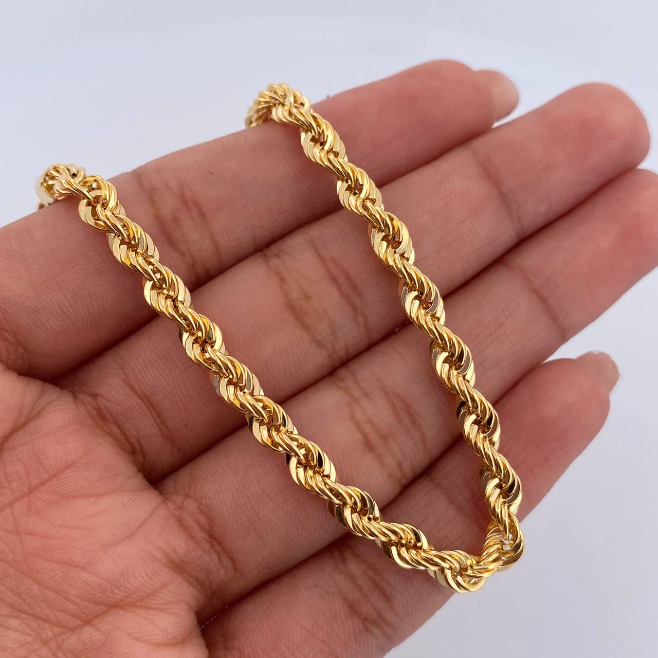 Pulso Lazo 4.1gr / 19cm / 4.1mm Oro Amarillo +3 18K &