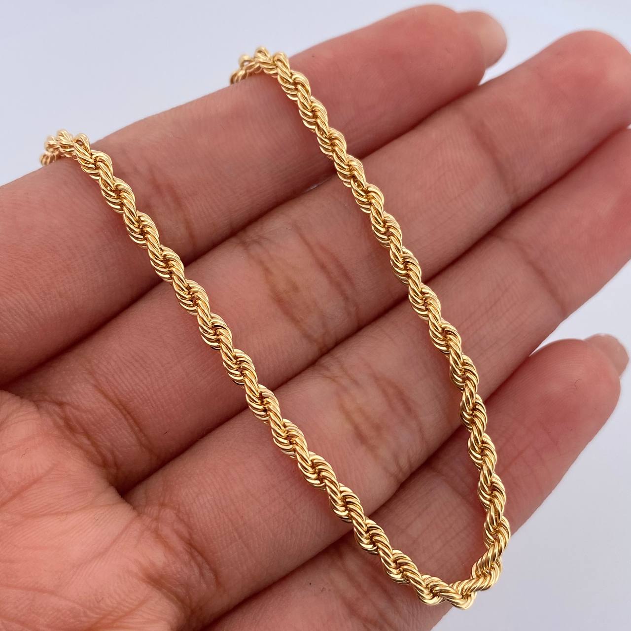Bracelet Lazo 2.4gr / 19.3cm / 2.5mm Yellow Gold +3 18K &