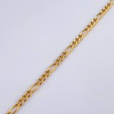 Bracelet Figaro 2.3gr / 19cm / 2.7mm Yellow Gold +1 18K &