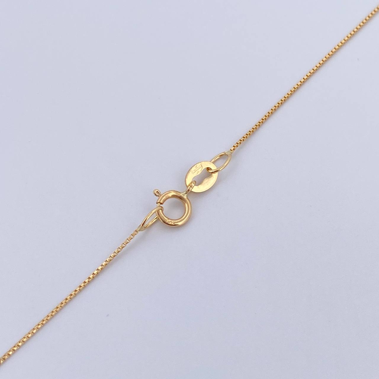 Cadena Veneciana 0.95gr / 45cm / 0.4mm Oro Amarillo +3 18K &