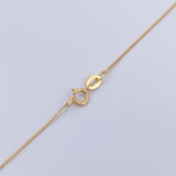 Cadena Veneciana 0.95gr / 45cm / 0.4mm Oro Amarillo +3 18K &